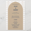 Search for royal blue wedding programs Simple