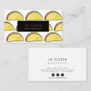 Search for tacos business cards Mexican food