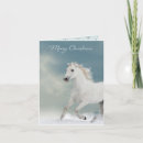 Search for horse christmas cards Winter