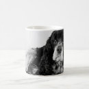 Search for black cocker spaniel mugs White