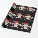Search for creepy christmas wrapping paper Santa