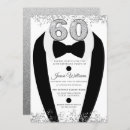 Search for black and silver birthday invitations Grey