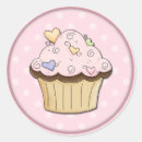 Search for round cupcake stickers Cooking