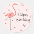 Recherche de rose joyeux anniversaire autocollants Oiseau