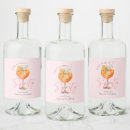 Recherche de pink wine labels Élégant