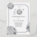 Search for black and white ball invitations 70s