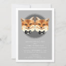 Search for fox wedding invitations Cute