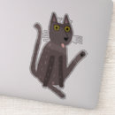 Search for yoga cat stickers Funny
