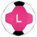 Search for pink soccer balls White