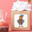 Search for funny chicken cartoon stickers Farm