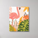 Search for flamingo canvas prints Watercolor