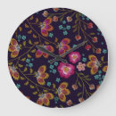 Recherche de broderie horloges Fleur