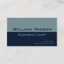 Search for two tone business cards Blue