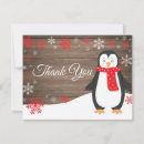Search for penguin thank you cards Baby its cold outside