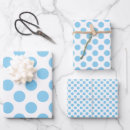Search for blue polka dot wrapping paper Classic