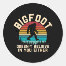 Search for bigfoot believer stickers Vintage