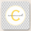 Recherche de motif gris dessous de verres Initiale