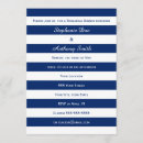 Search for stripes rehearsal dinner invitations White