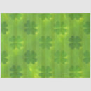 Search for four leaf clover tissue paper Green