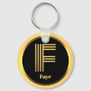 Search for monogram f keychains Letter