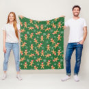 Search for gingerbread man blankets Snowflakes