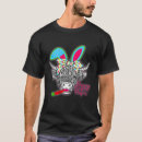 Search for easter bunny eggs tshirts Cow