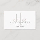 Recherche de monogrammes cartes visite Client(e)