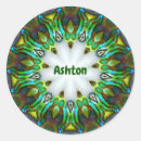 Recherche de beauté unique autocollants Trésor d'abalone paua iridescente