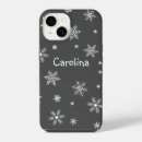 Recherche de flocons de neige iphone coques Nom