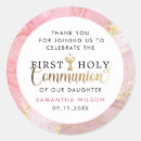 Recherche de gold communion stickers Première communion sainte