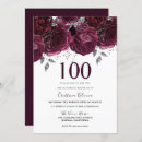 Search for maroon birthday invitations Burgundy