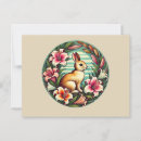 Search for easter lily horizontal postcards Rabbit