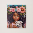 Recherche de afro puzzles Girl