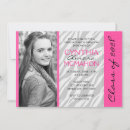 Search for zebra graduation invitations Hot pink
