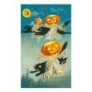 Search for vintage halloween postcard posters Pumpkin