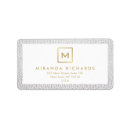 Search for box return address labels Elegant