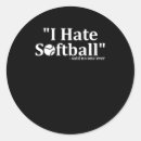 Search for softball player stickers Catcher