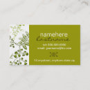Search for healthy business cards Massage