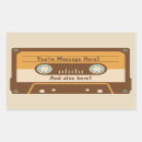 Recherche de cassette autocollants Bande