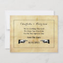 Recherche de parchemin âgé invitations Élégant