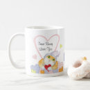 Search for funny bunny mugs Some bunny loves you