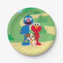 Search for kids cartoon show paper plates Grover