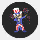 Search for funny uncle sam stickers President
