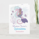 Search for mermaid quinceanera invitations Purple