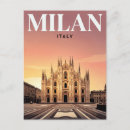 Search for milan italy postcards Retro