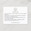 Search for jewelry care business cards Minimalist