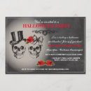 Search for gothic black rose invitations Skull