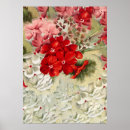 Recherche de vintage flower posters Pink