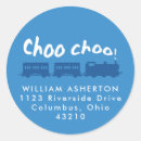 Recherche de train de choo autocollants Anniversaire du train