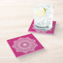 Recherche de mandala l de dessous de verres Rose